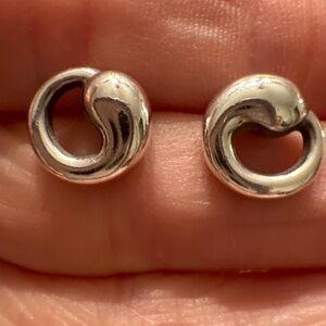 Tiffany & Co.  circle stud earrings